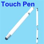 Mini Touch Pen med kuglepen (Hvid)